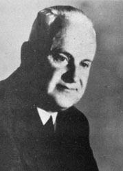 Porträt von Herrn Hugo Bungenberg, vom 30. Oktober 1946 bis 1. November 1948, schwarz-weiß Aufnahme