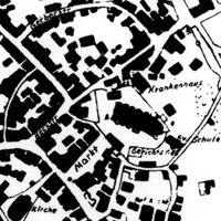 Plan der Stadt Bochum (aus dem Jahr 1851)