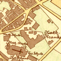 Plan des Kreises Bochum (aus dem Jahr 1886)