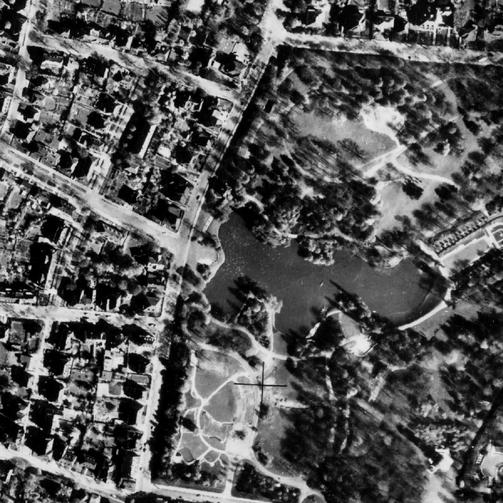 Luftbild von 1959