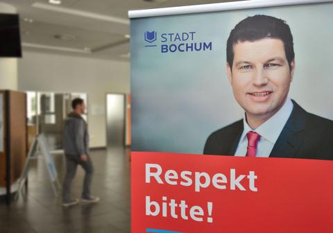 Oberbürgermeister Thomas Eiskirch stellt am 15.08.2019 die Kampagne 