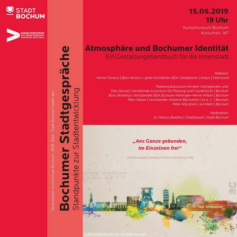 Plakat: Atmosphäre und Bochumer Identität