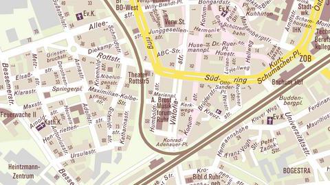 Lageplan für die Adresse Marienplatz 2