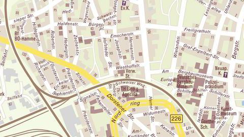 Lageplan für die Adresse Westhoffstraße 17