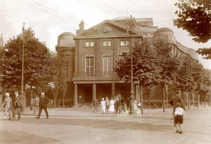 Alte Aufnahme des Schauspielhauses Bochum