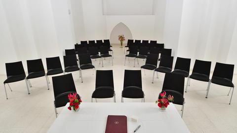 Das Trauzimmer auf der Empore des Anneliese Brost Musikforums Ruhr