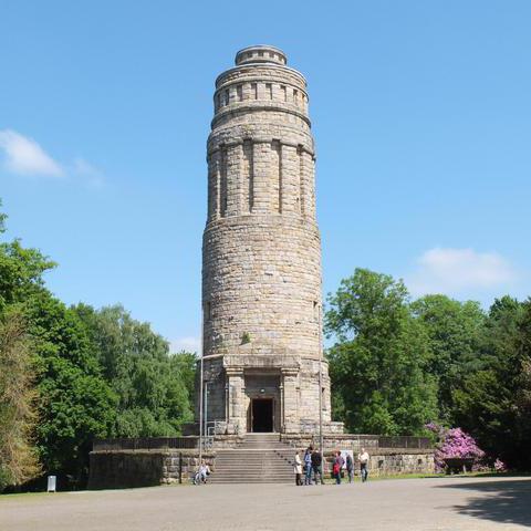 Der Bismarckturm im Bochumer Stadtpark