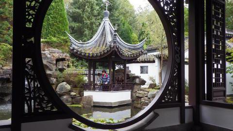 Der Chinesische Garten im Botanischen Garten in Bochum