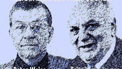 Porträts von Peter Weiss und Fritz Wortelmann