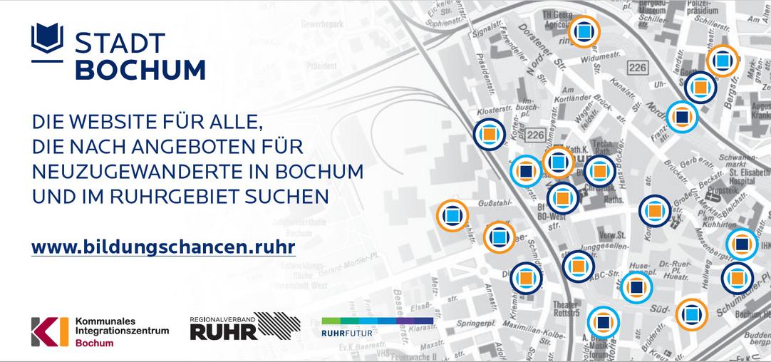 Das Bild zeigt das Vorblatt des Flyers.