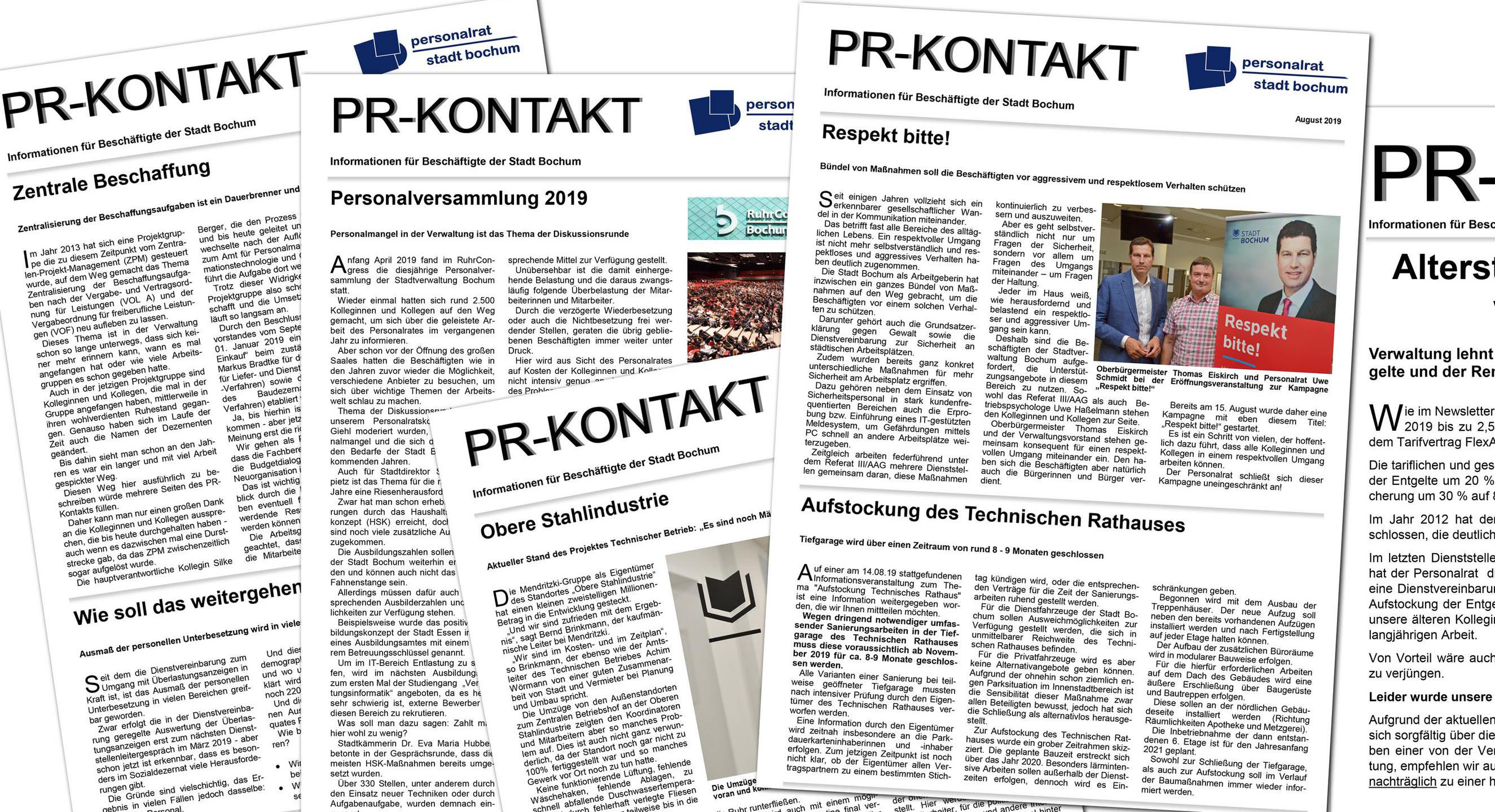 PR-Kontakt Collage