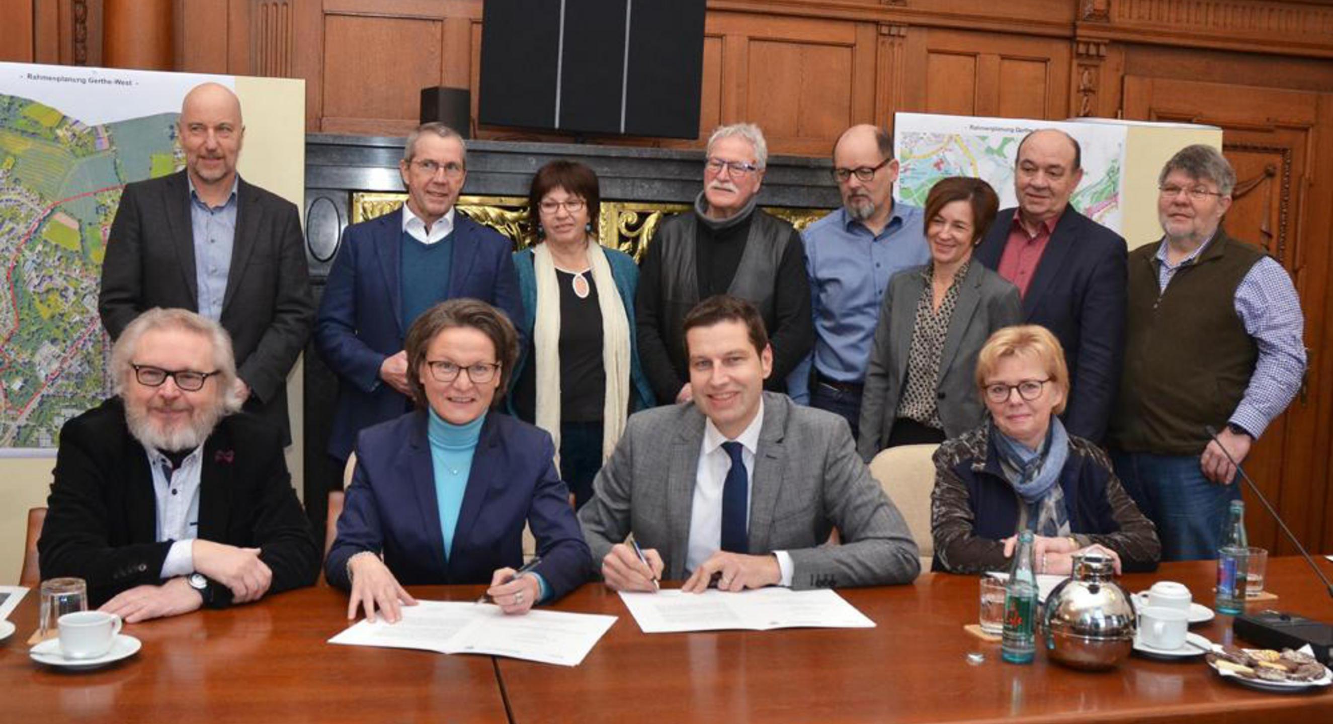 Vertragsunterzeichnung