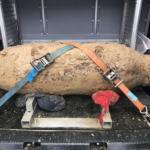Bombenfund an der Breslauer Straße Stadt Bochum