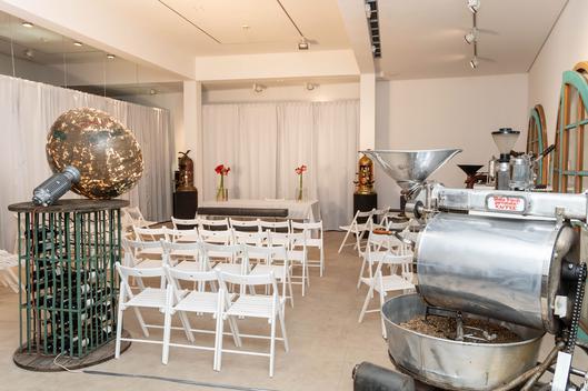 Trauzimmer im Kubus im Park Haus Weitmar in Bochum, aufgenommen am 19.12.2019.