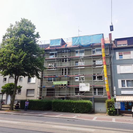 Aufstockung eines Gebäudes