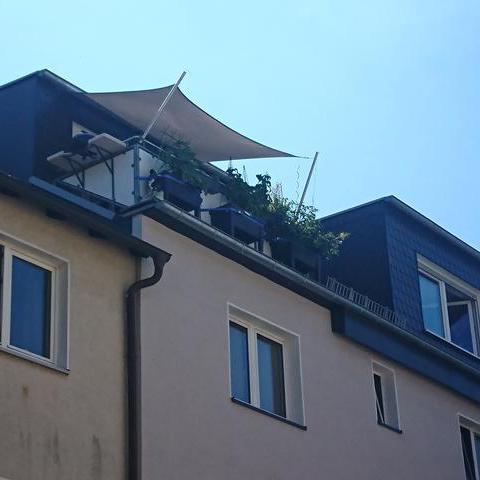 Bild einer Dachterrasse