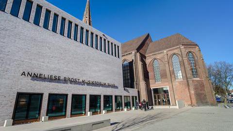 Gebäude des Musikforums Bochum