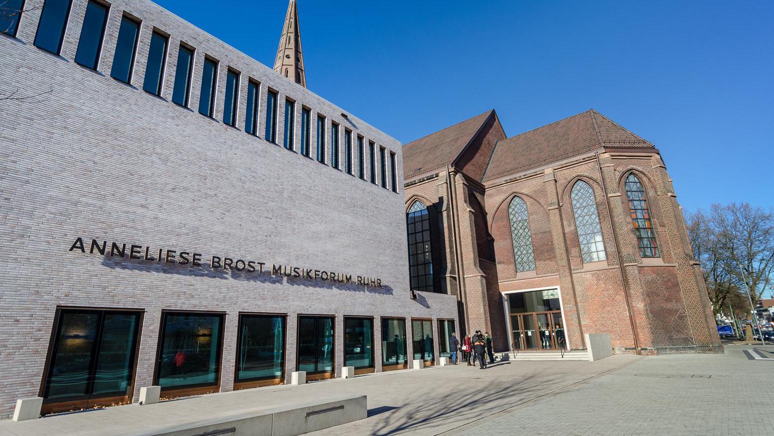 Gebäude des Musikforums Bochum