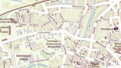 Lageplan zur Adresse Lyrenstraße 41