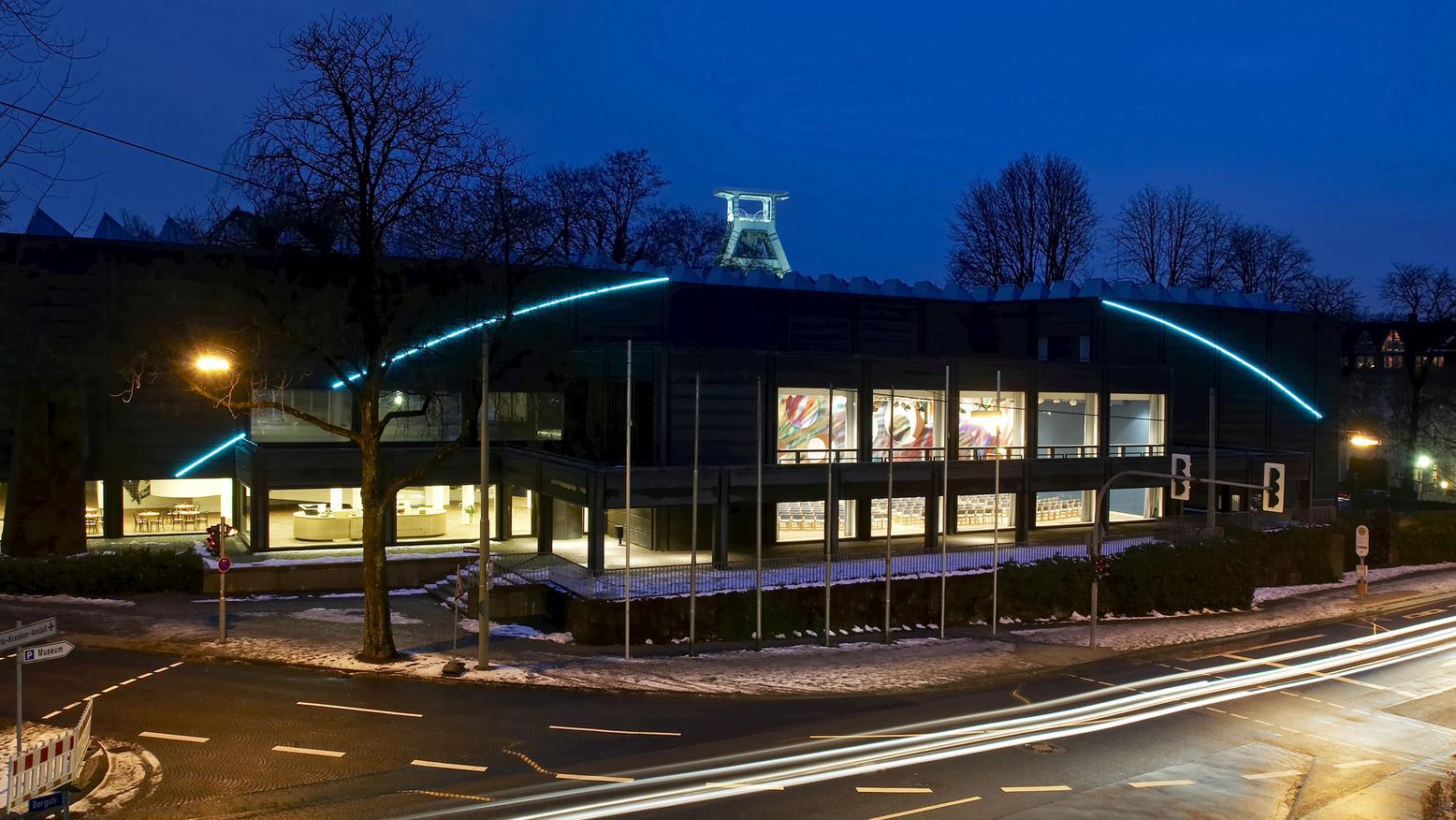 Aussenansicht Kunstmuseum bei Nacht