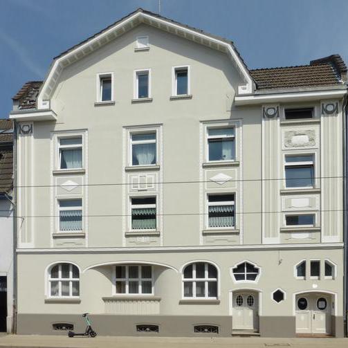 Haus mit neuer Fassade