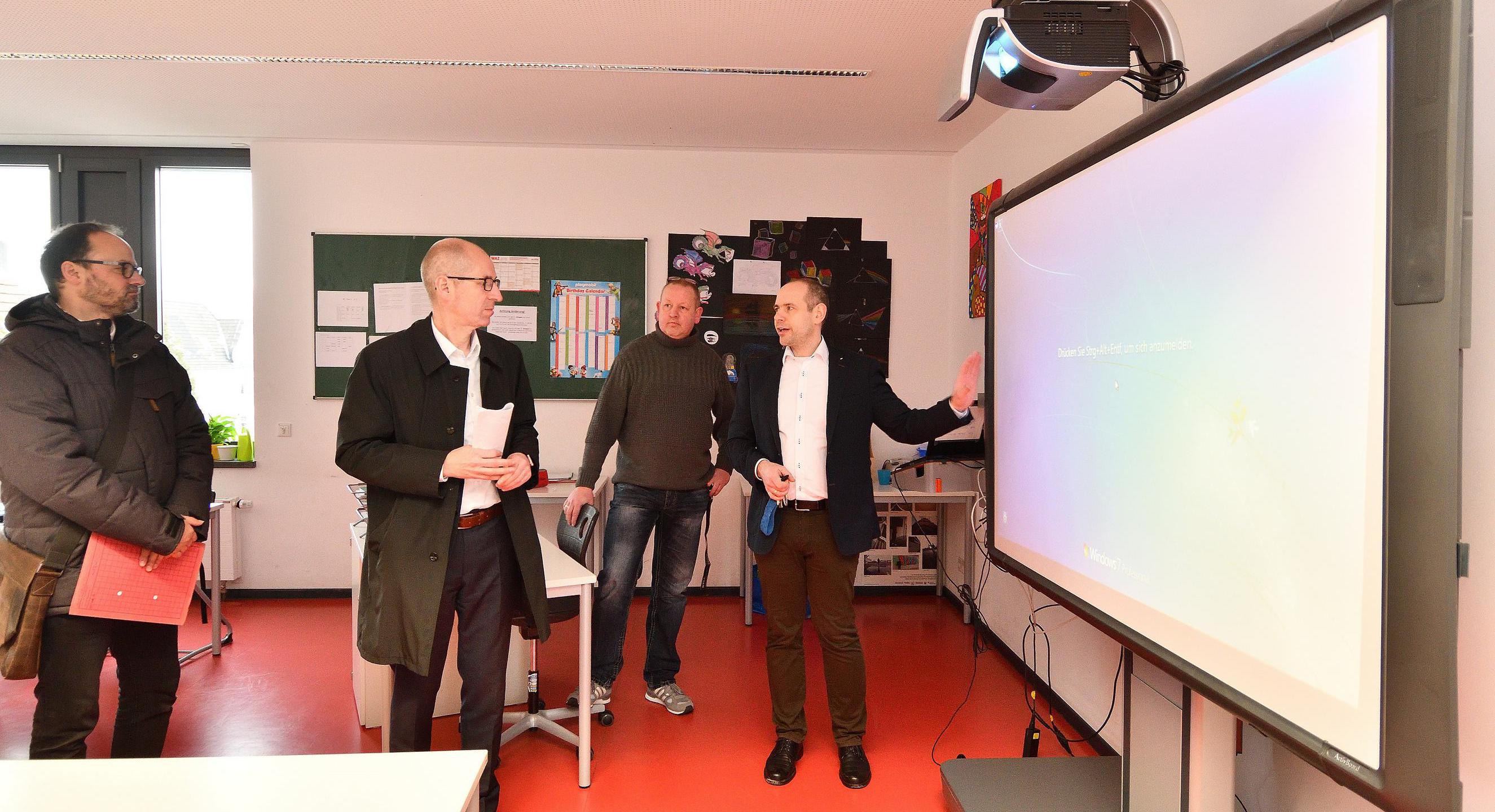Digitales Klassenzimmer in der Liselotte-Rauner-Hauptschule