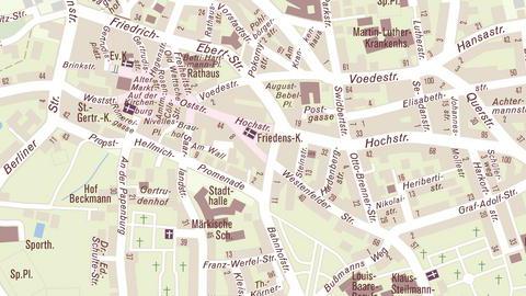 Lageplan Stadtteilbüro Wattenscheid