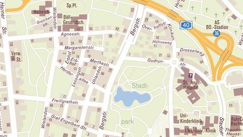 Lageplan Bergstraße 140