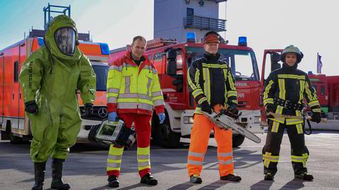 Persönliche Schutzkleidung bei der Feuerwehr Bochum