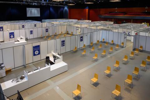 Start im Impfzentrum Bochum 