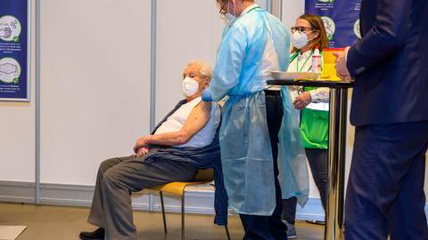 Start im Impfzentrum Bochum