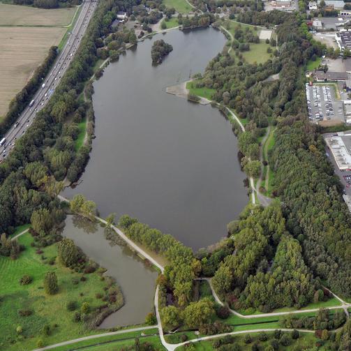 Luftbild Ümminger See