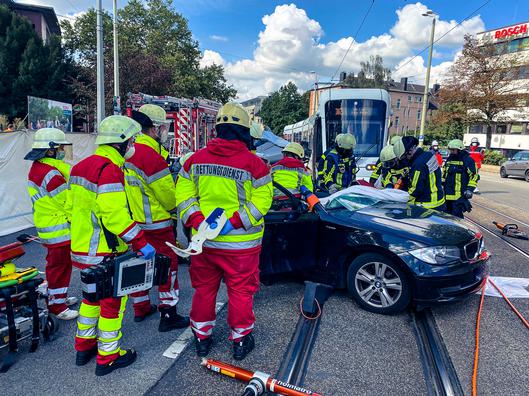 Rettungsdienst im Einsatz