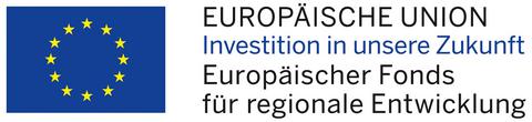 Förderhinweis Europäischer Fonds für regionale Entwicklung