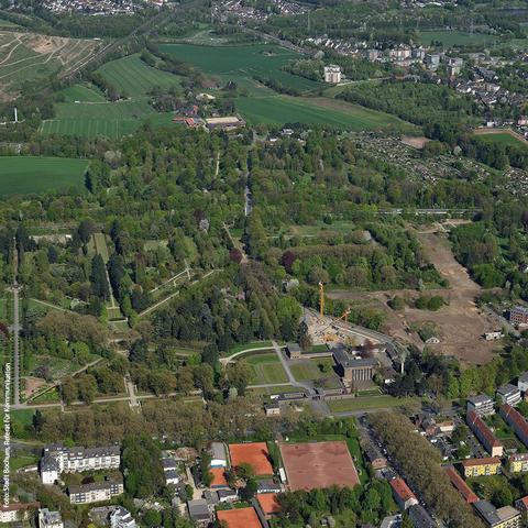 Luftbild vom Bereich Feldmark vom Ostpark