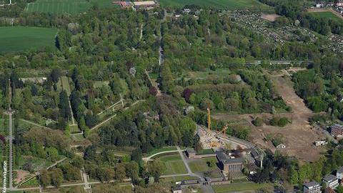 Luftbild vom Bereich Feldmark vom Ostpark
