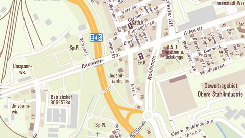 Stadtplan Essener Straße 57