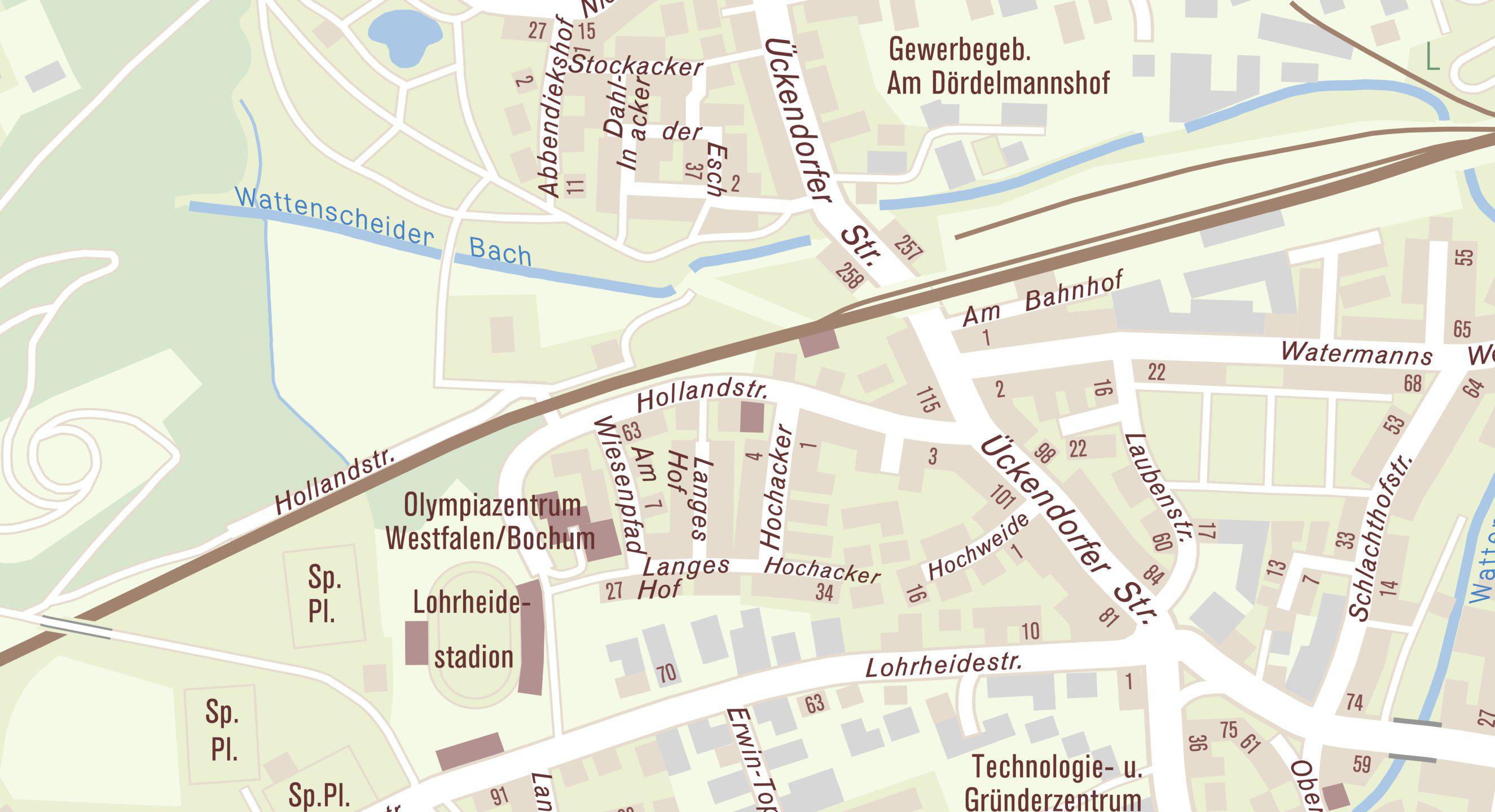 Lageplan Hollandstraße 39
