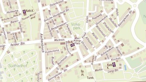 Lageplan Parkallee 20, Kinderclub im Wichernhaus