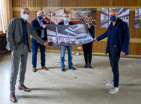 Der Entwurf für das „Haus des Wissens“ in der Bochumer City nimmt weiter Gestalt an.
