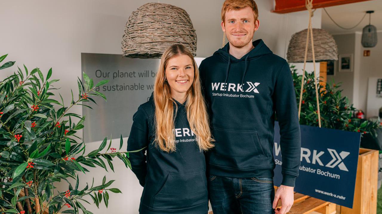 Gründer Werk X: Katharina Schmid und Björn Sperling