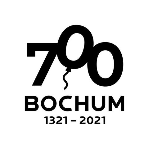 Ein Logo zum 700-jährigen Bestehen der Stadt Bochum.