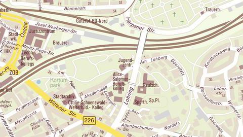 Lageplan Akademiestraße 69 