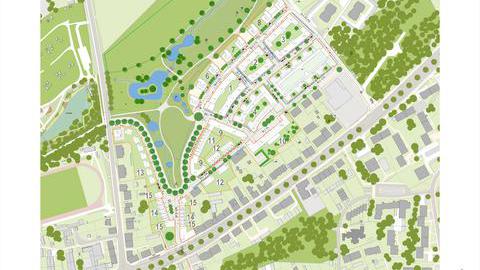 Lageplan vom Quartier Havkenscheider Höhe