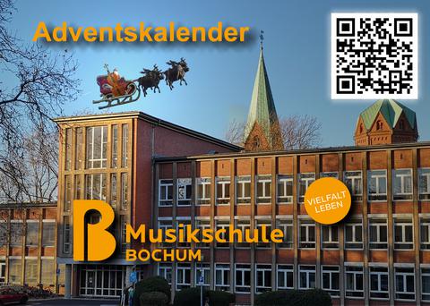 Motiv Adventskalender der Musikschule Bochum