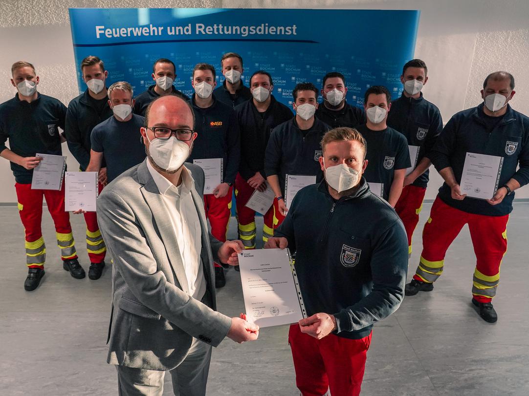 Alle glücklichen Absolventen