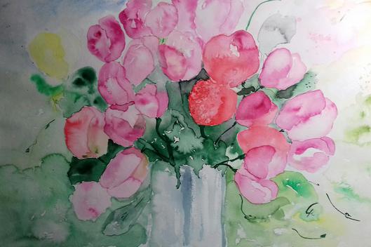 Aquarell von Christine Kanthak