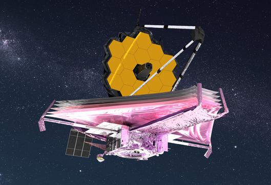 Foto des James-Webb-Weltraumteleskops