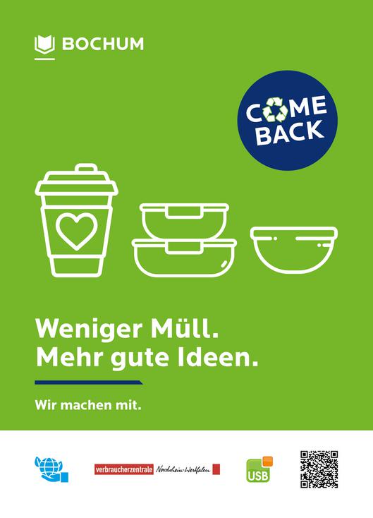 Umweltfreundliche Gastronomiebetriebe auf einen Blick: Weniger Müll. Mehr gute Ideen.