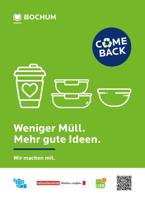 Umweltfreundliche Gastronomiebetriebe auf einen Blick: Weniger Müll. Mehr gute Ideen.